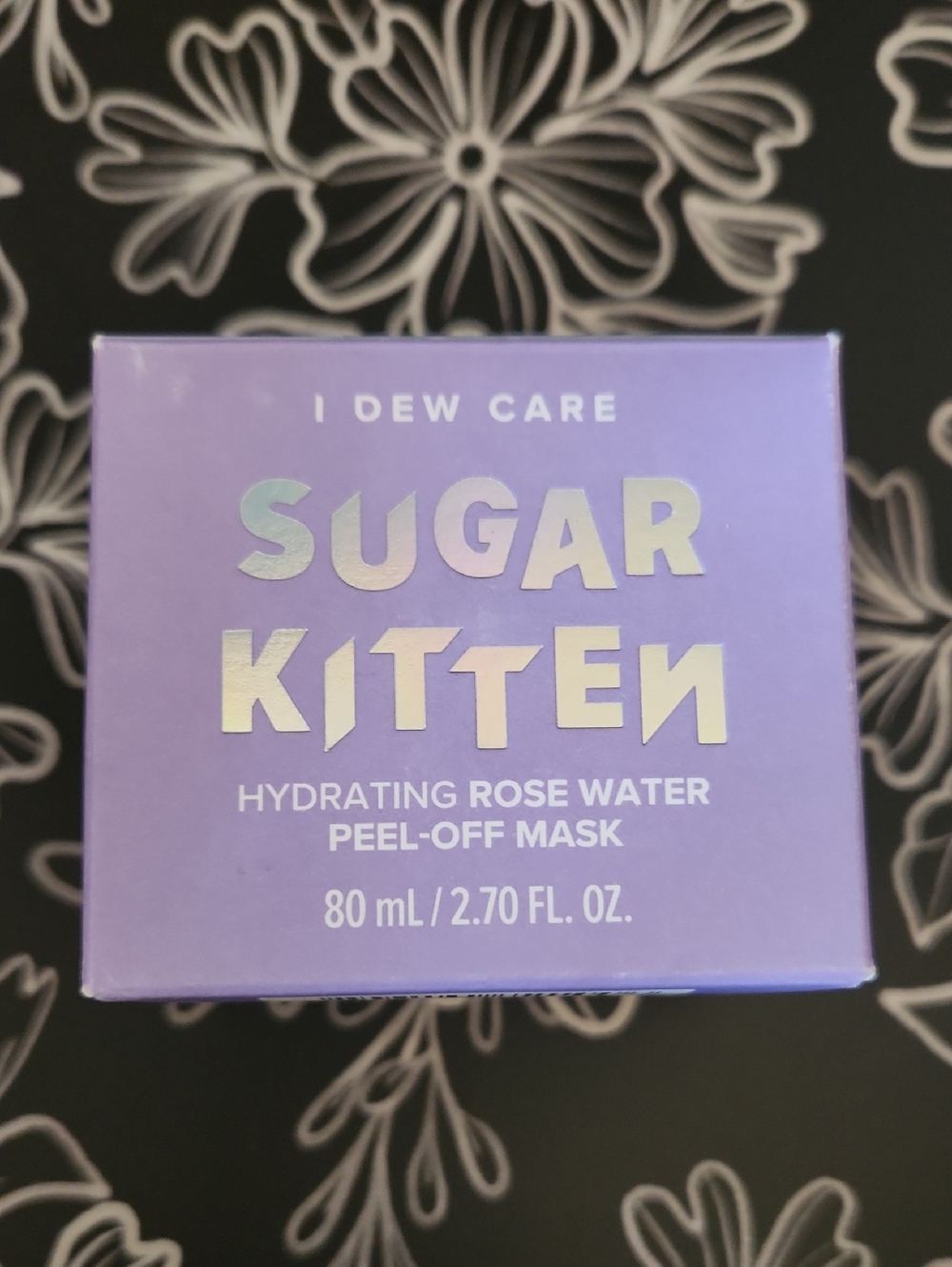 I Dew Care Sugar Kitten Hydrating Rose Water Peel-Off Mask - Lavender